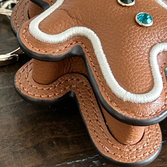 NWT - Kate Spade  Gingerbread Key Chain - Picture 3 of 9